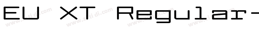 EU XT Regular字体转换